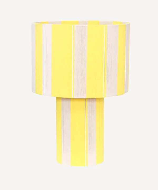 Grande lampe jaune L'Elégante Riviera acidulée (2)